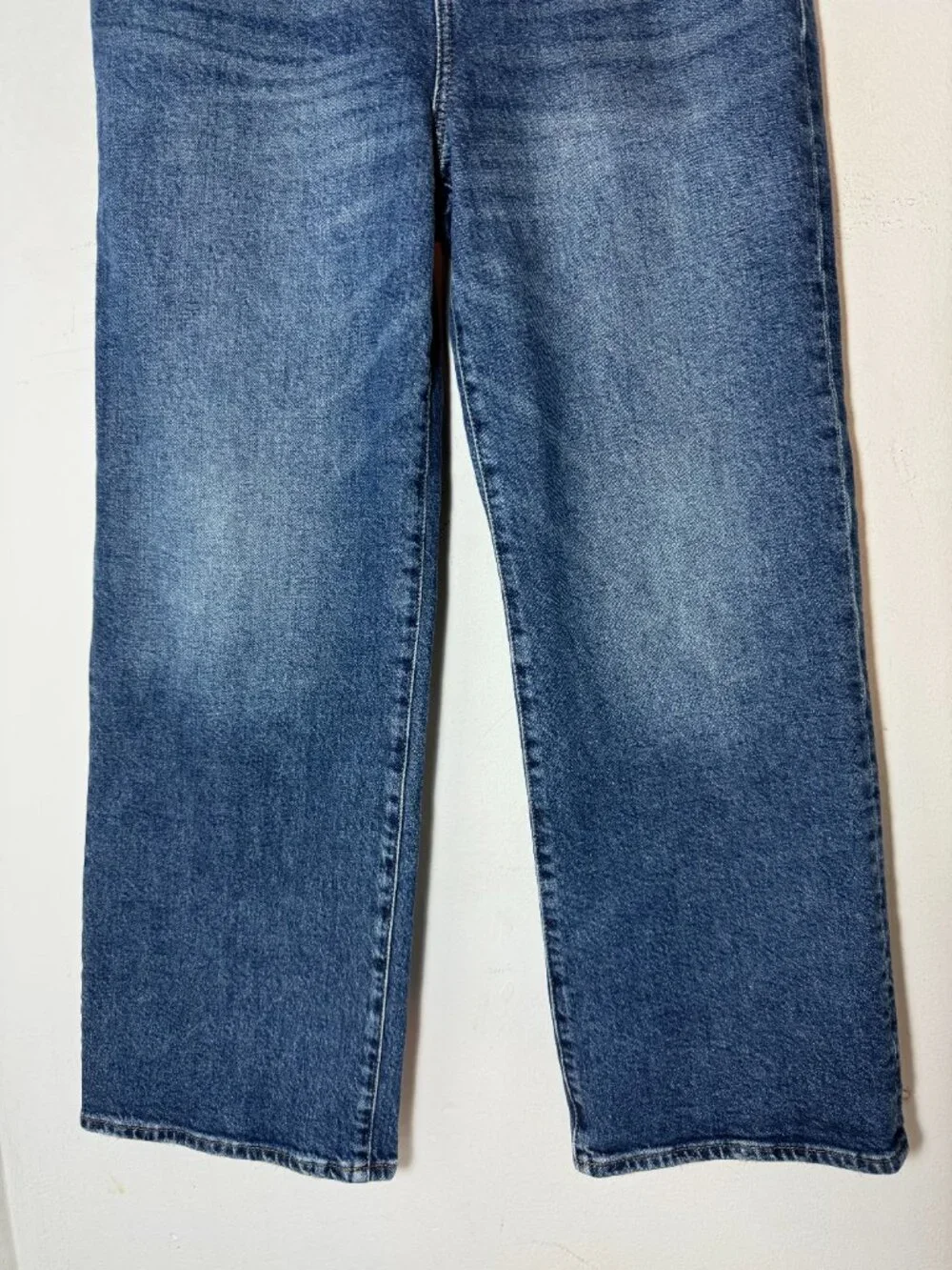 J.Crew Curvy Slim Wide Leg Jeans Women's 26 High Rise Cropped Denim